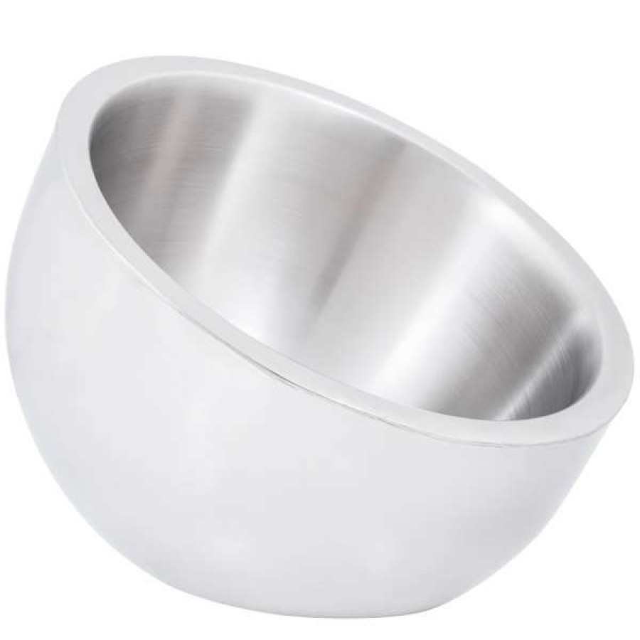 Metal Bowls * American Metalcraft Ab8 54 Oz. Double Wall Angled Insulated Serving Bowl Stainless Steel