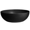 Metal Bowls * Get Enterprises G.E.T. Enterprises Brd18Bb Bugambilia 15.9 Qt. Classic Textured Finish Black Resin-Coated Aluminum Extra Large Deep Round Bowl