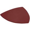 Metal Plates * Bon Chef 9162 24 Terra Cotta Sandstone Finish Cast Aluminum Triangle Serving Plate