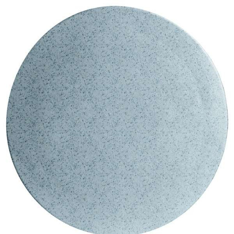 Metal Serving And Display Platters / Trays * Get Enterprises G.E.T. Enterprises Dr002-Mod-Sb Bugambilia 14 1/4 Smooth Mod Finish Sky Blue Granite Resin-Coated Aluminum Small Round Disc