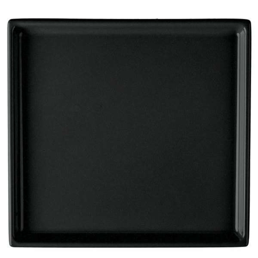 Metal Serving And Display Platters / Trays * Tablecraft Professional Bakeware Tablecraft Cw2116Bkgs 7 X 6 1/2 X 3/8 Black With Green Speckle Cast Aluminum Sixth Size Rectangular Cooling Platter