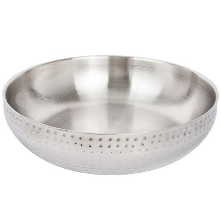 Metal Bowls * American Metalcraft Hmdwb14 14 Double Wall Hammered Stainless Steel Bowl