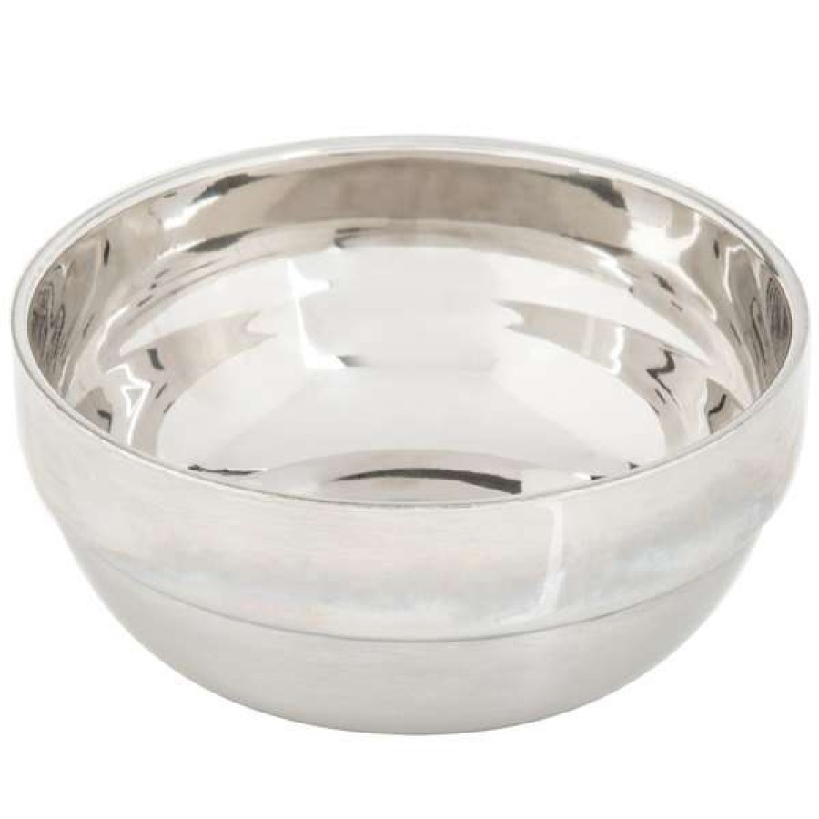 Metal Bowls * American Metalcraft Sdwb45 10 Oz. Round Double Wall Stainless Steel Serving Bowl