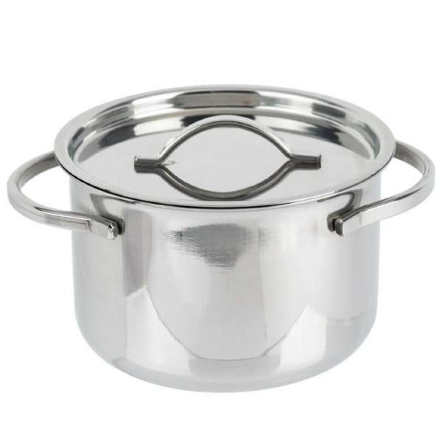 Metal Bowls * American Metalcraft Mpl14 14 Oz. Mini Stainless Steel Pot And Lid