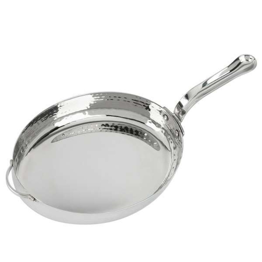 Metal Bowls * American Metalcraft Mps22 22 Oz. Mini Hammered Stainless Steel Skillet