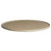 Metal Serving And Display Platters / Trays * Get Enterprises G.E.T. Enterprises Dr202-Mod-S Bugambilia 14 5/16 Smooth Mod Finish Sand Granite Resin-Coated Aluminum Small Round Disc With Rim