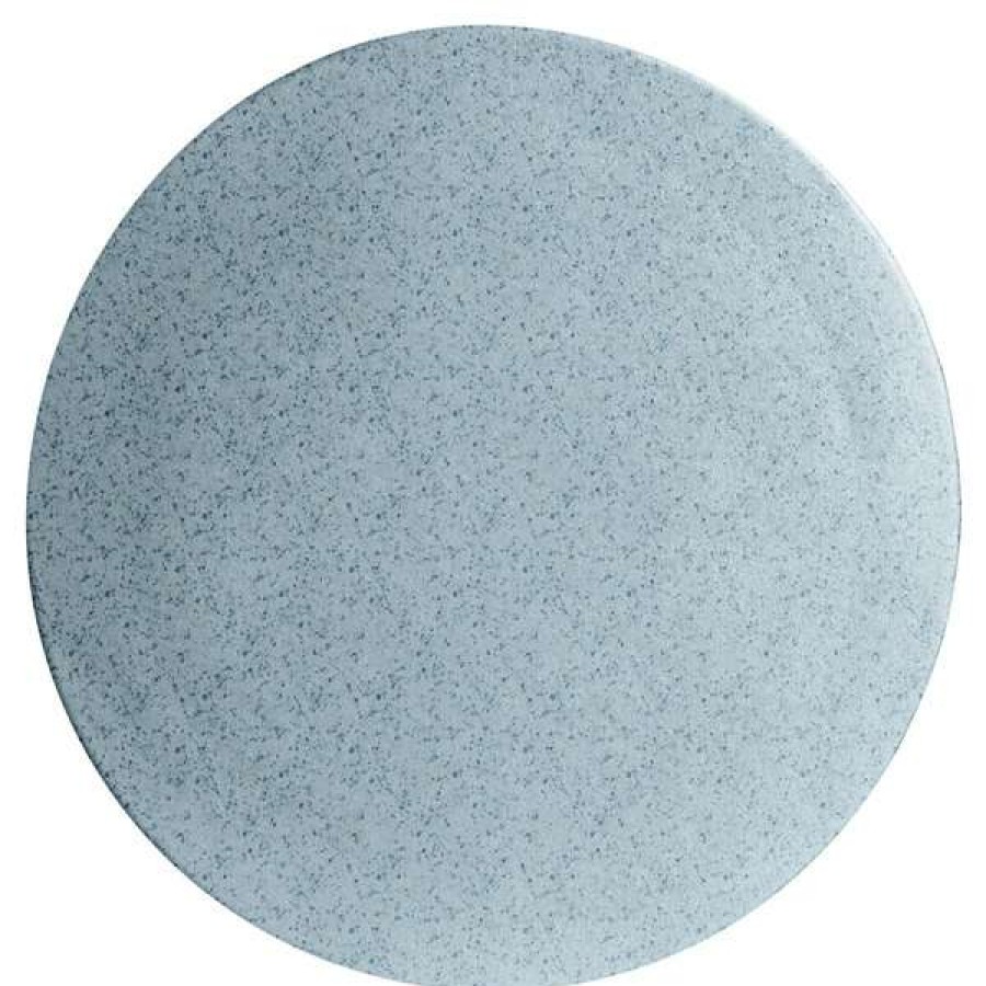 Metal Serving And Display Platters / Trays * Get Enterprises G.E.T. Enterprises Dr003Sb Bugambilia 15 3/4 Classic Textured Finish Sky Blue Granite Resin-Coated Aluminum Medium Round Disc