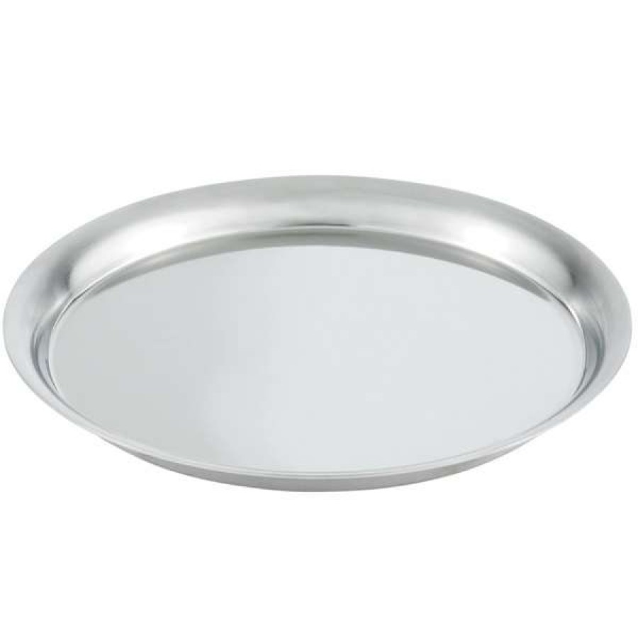 Metal Bowls * Vollrath 82006 Round Cover For 1.7 Qt. Double Wall Bowl / Metal Display Tray 7 1/4