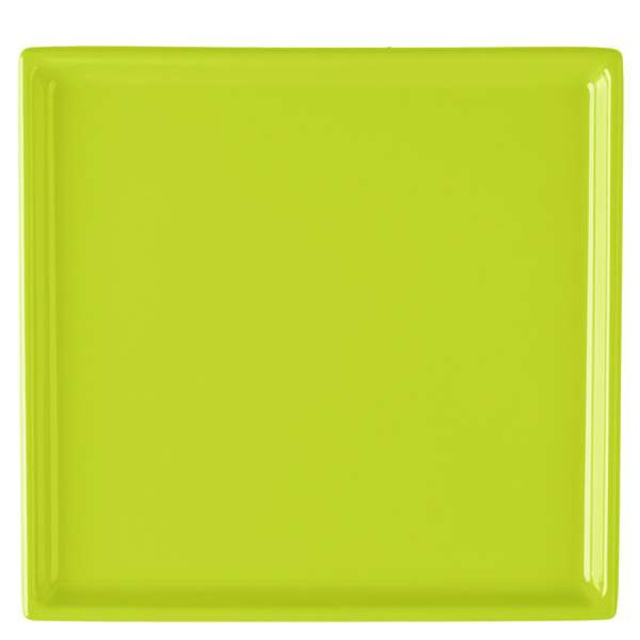 Metal Serving And Display Platters / Trays * Tablecraft Professional Bakeware Tablecraft Cw2116Lg 7 X 6 1/2 X 3/8 Lime Green Cast Aluminum Sixth Size Rectangular Cooling Platter