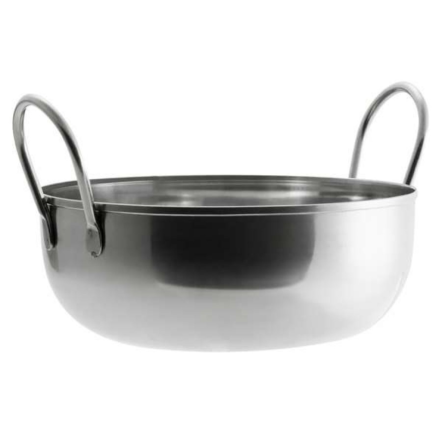 Metal Bowls * Vollrath 59747 41 Oz. Deep Stainless Steel Balti Dish 6 1/4 X 2 1/2