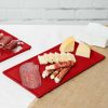 Metal Serving And Display Platters / Trays * Tablecraft Professional Bakeware Tablecraft Cw2106R 13 1/4 X 6 3/4 X 3/8 Red Cast Aluminum Rectangular Cooling Platter