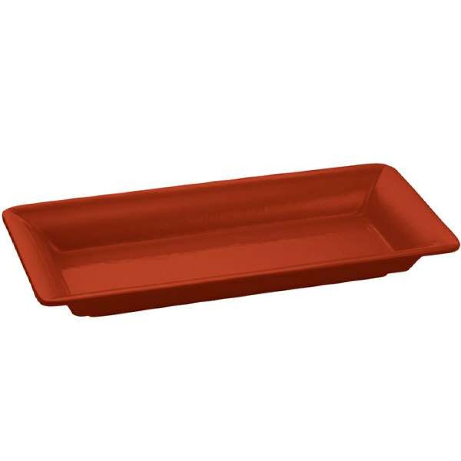 Metal Serving And Display Platters / Trays * Tablecraft Professional Bakeware Tablecraft Cw2100Cp Copper 18 X 9 Cast Aluminum Small Rectangle Platter