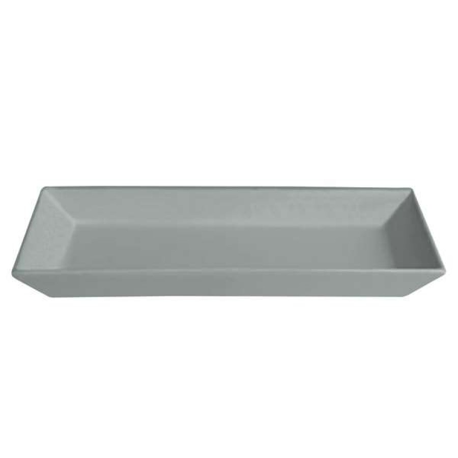 Metal Serving And Display Platters / Trays * Get Enterprises G.E.T. Enterprises Buds13St Bugambilia 17 X 8 1/8 Classic Textured Finish Steel Resin-Coated Aluminum Medium Deep Rectangular Platter