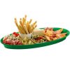 Metal Serving And Display Platters / Trays * Tablecraft Professional Bakeware Tablecraft Cw2210Gn Green Cast Aluminum King Fish Platter