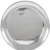 Metal Serving And Display Platters / Trays * American Metalcraft Hmrst1801 18 1/2 Round Hammered Stainless Steel Tray