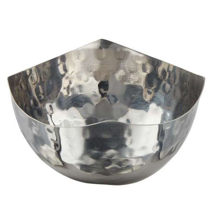 Metal Bowls * American Metalcraft Sbh450 9.5 Oz. Round Hammered Stainless Steel Serving Bowl