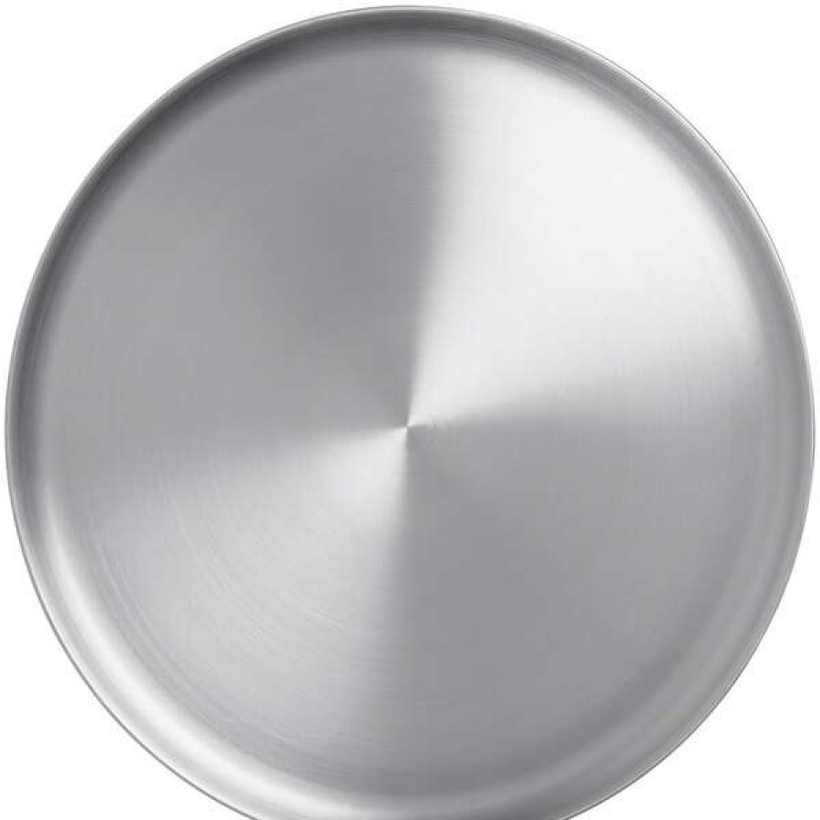 Metal Plates * American Metalcraft Unity 13 Satin Stainless Steel Plate