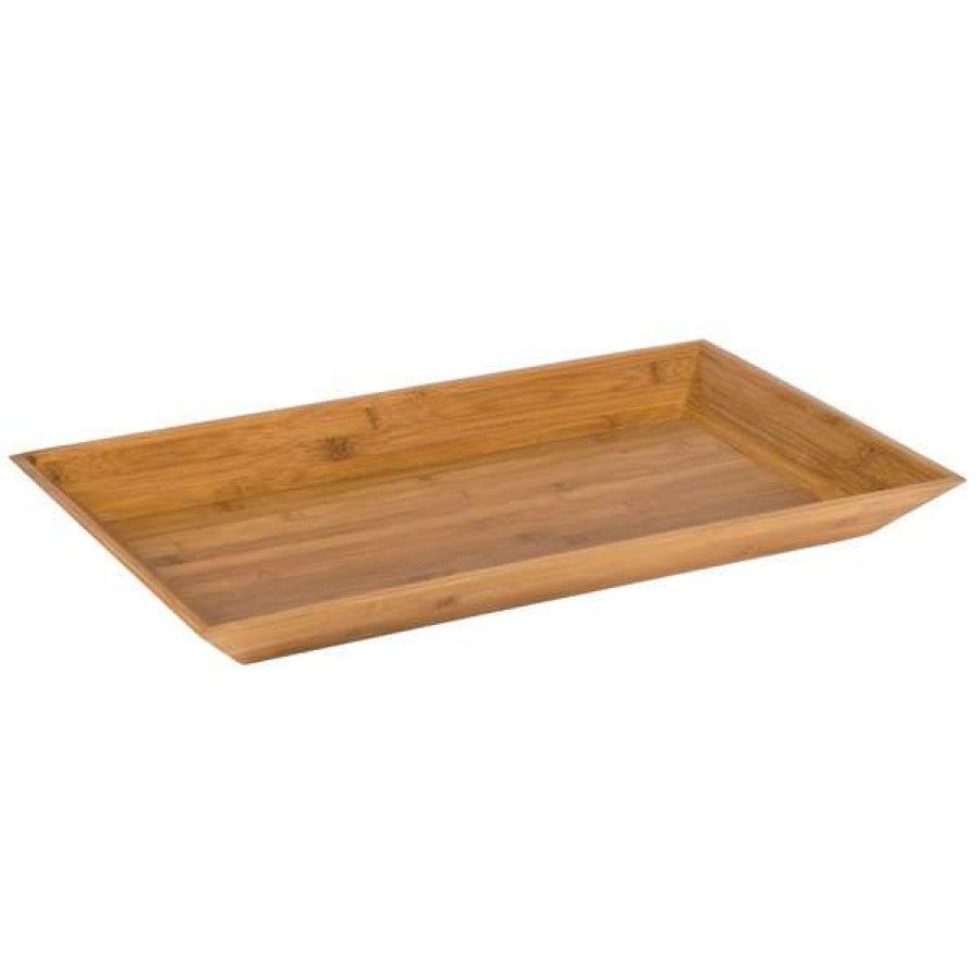 Bamboo Trays * American Metalcraft Bam22 Rectangular Bamboo Tray 21 X 13