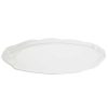 Metal Serving And Display Platters / Trays * Bon Chef 2065 28 X 12 White Sandstone Finish Cast Aluminum Shell And Fish Platter