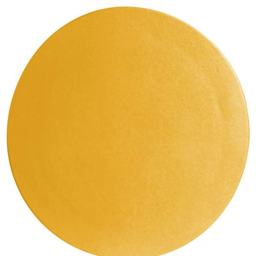 Metal Serving And Display Platters / Trays * Get Enterprises G.E.T. Enterprises Dr003Yw Bugambilia 15 3/4 Classic Textured Finish Yellow Resin-Coated Aluminum Medium Round Disc