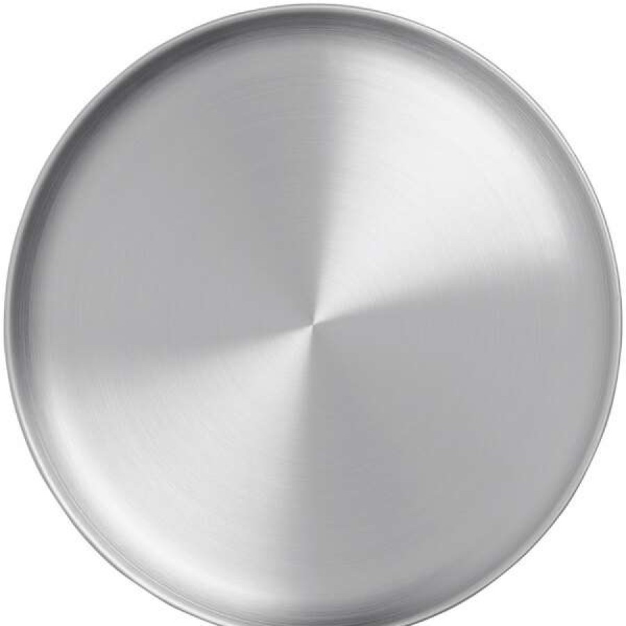 Metal Plates * American Metalcraft Coupe 8 Satin Stainless Steel Plate