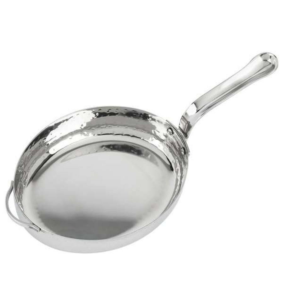 Metal Bowls * American Metalcraft Mps14 14 Oz. Mini Hammered Stainless Steel Skillet