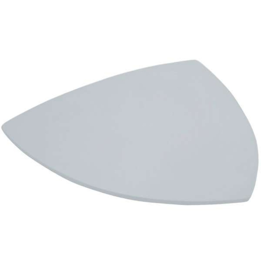 Metal Plates * Bon Chef 9162 24 Pewter-Glo Cast Aluminum Triangle Serving Plate