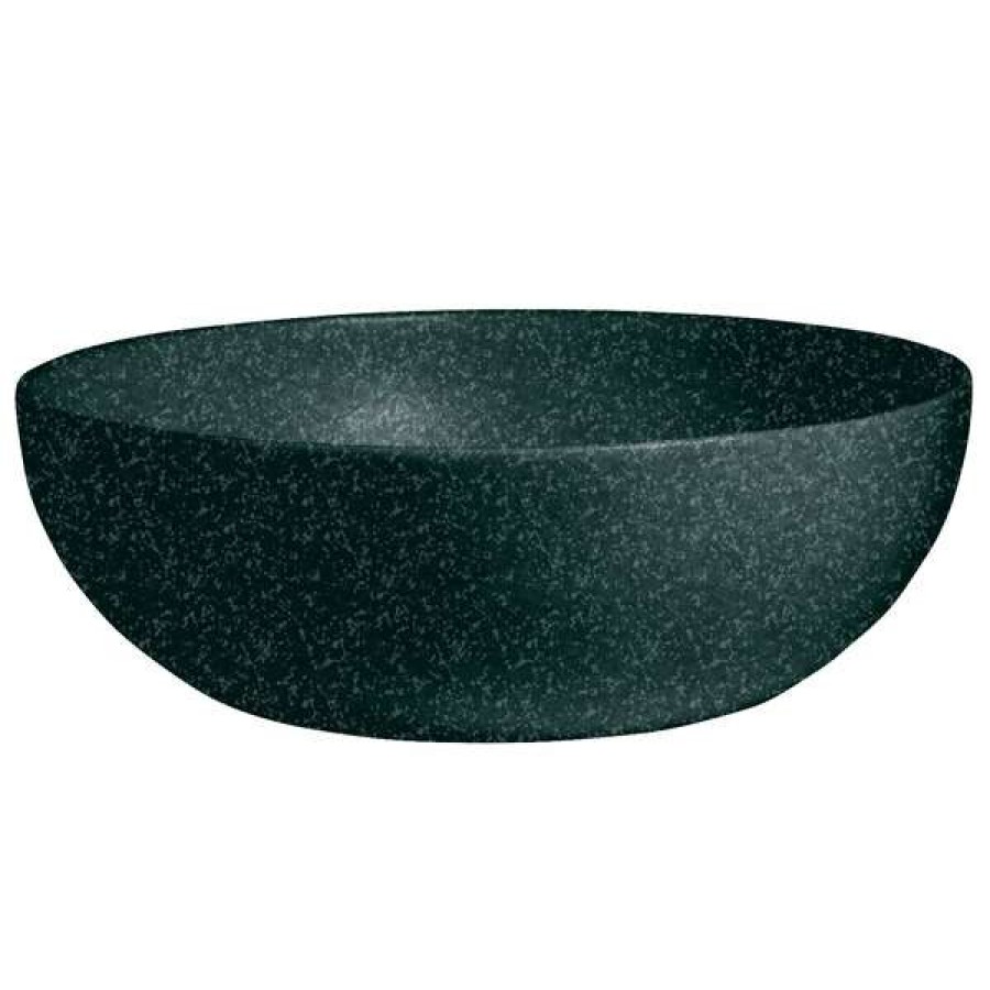 Metal Bowls * Get Enterprises G.E.T. Enterprises Brd18-Mod-J Bugambilia 15.9 Qt. Smooth Mod Finish Jade Granite Resin-Coated Aluminum Extra Large Deep Round Bowl