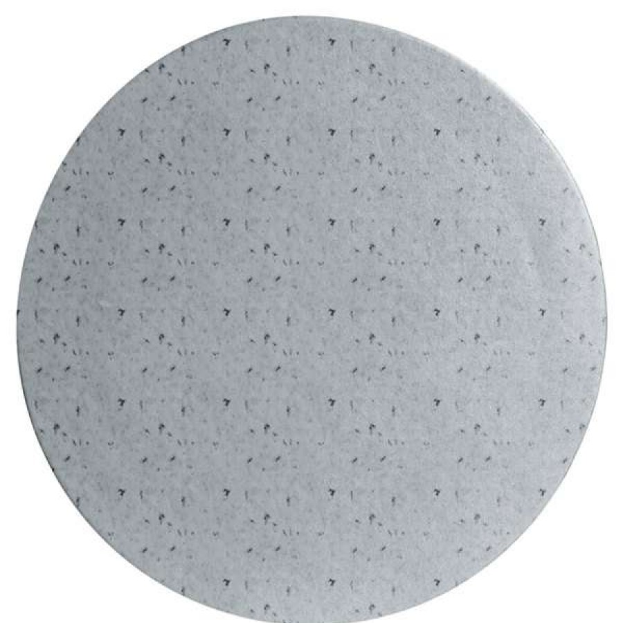 Metal Serving And Display Platters / Trays * Get Enterprises G.E.T. Enterprises Dr003-Mod-G Bugambilia 15 3/4 Smooth Mod Finish Grey Granite Resin-Coated Aluminum Medium Round Disc