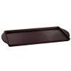 Metal Serving And Display Platters / Trays * Tablecraft Professional Bakeware Tablecraft Cw4220Ms 13 X 24 Midnight Speckle Rectangular Tray