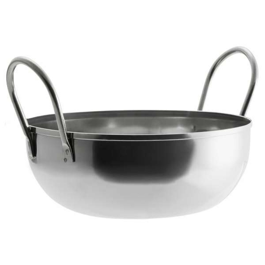 Metal Bowls * Vollrath 59746 31 Oz. Deep Stainless Steel Balti Dish 6 X 2 1/4