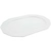 Metal Serving And Display Platters / Trays * Bon Chef 9101 20 X 14 White Sandstone Finish Cast Aluminum Long Prism Tray