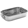 Metal Serving And Display Platters / Trays * American Metalcraft Sht9 9 1/8 X 6 1/8 Silver Mirror Finish Hammered Stainless Steel Rectangular Food Serving Tub