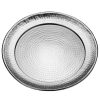 Metal Serving And Display Platters / Trays * American Metalcraft Hmrst1601 16 Round Stainless Steel Hammered Tray