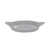 Metal Bowls * Tablecraft Professional Bakeware Tablecraft Cw1725Gr 16 Oz. Granite Cast Aluminum Oval Server With Shell Handles