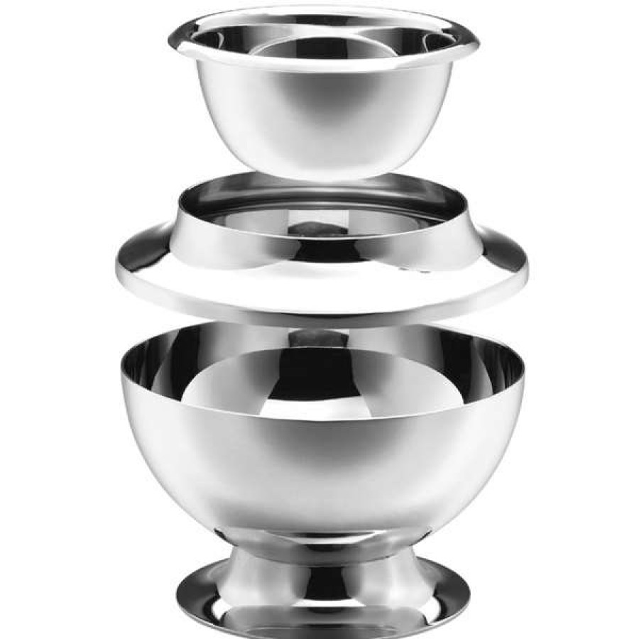 Metal Bowls * Walco O-U302 Soprano 3-Piece Stainless Steel Supreme Bowl