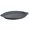 Metal Serving And Display Platters / Trays * Tablecraft Professional Bakeware Tablecraft Cw3020Gr 17 X 12 Granite Cast Aluminum Oval Shell Platter