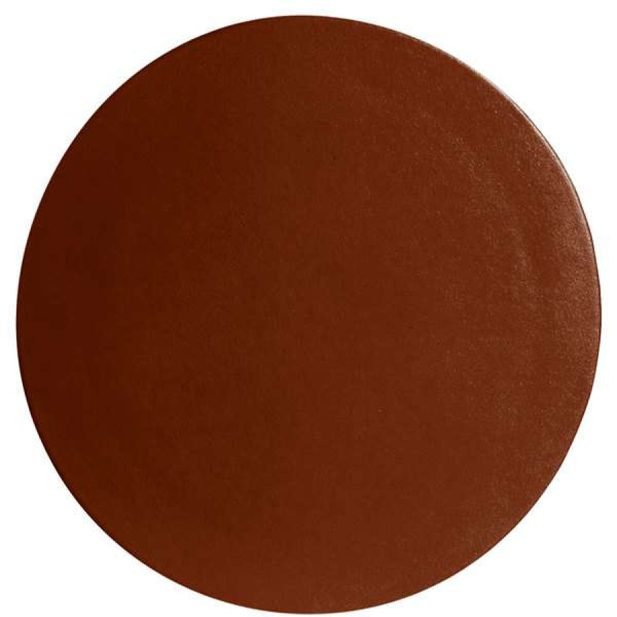 Metal Serving And Display Platters / Trays * Get Enterprises G.E.T. Enterprises Dr001Ch Bugambilia 12 Classic Textured Finish Chocolate Resin-Coated Aluminum Xs Round Disc