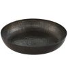 Metal Serving And Display Platters / Trays * American Metalcraft Aseab14 14 Round Black Hammered Aluminum Seafood Tray