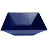 Metal Bowls * Get Enterprises G.E.T. Enterprises Bsd16Pc Bugambilia 13.5 Qt. Classic Textured Finish Pacific Blue Resin-Coated Aluminum Xl Deep Square Bowl