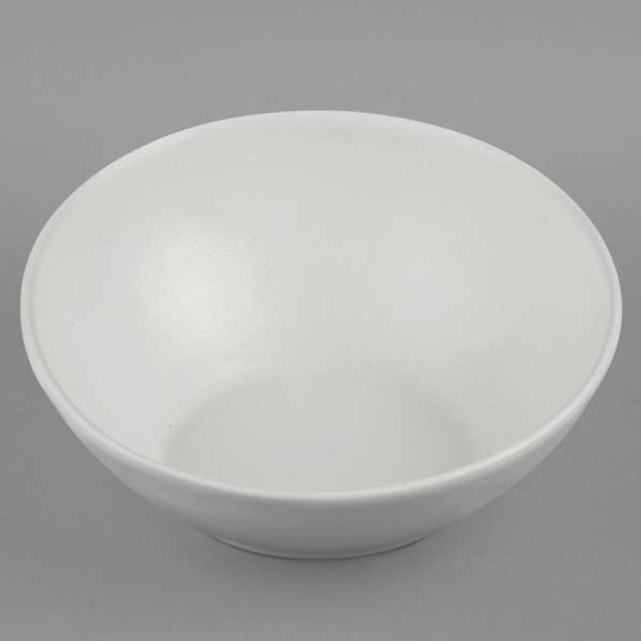 Metal Bowls * Get Enterprises G.E.T. Enterprises Frs44Ww Bugambilia 3.7 Qt. Classic Textured Finish White Resin-Coated Aluminum Sphere Bowl