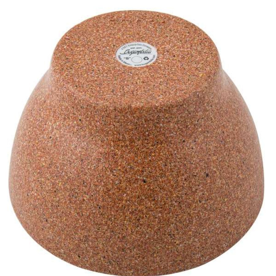 Metal Bowls * Get Enterprises G.E.T. Enterprises Frd31T Bugambilia 20.3 Oz. Classic Textured Finish Terracotta Resin-Coated Aluminum Texas Round Bowl