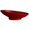 Metal Bowls * Get Enterprises G.E.T. Enterprises Bo204-Mod-Fr Bugambilia 1.4 Qt. Smooth Mod Finish Fire Red Resin-Coated Aluminum Deep Large Oval Sphere