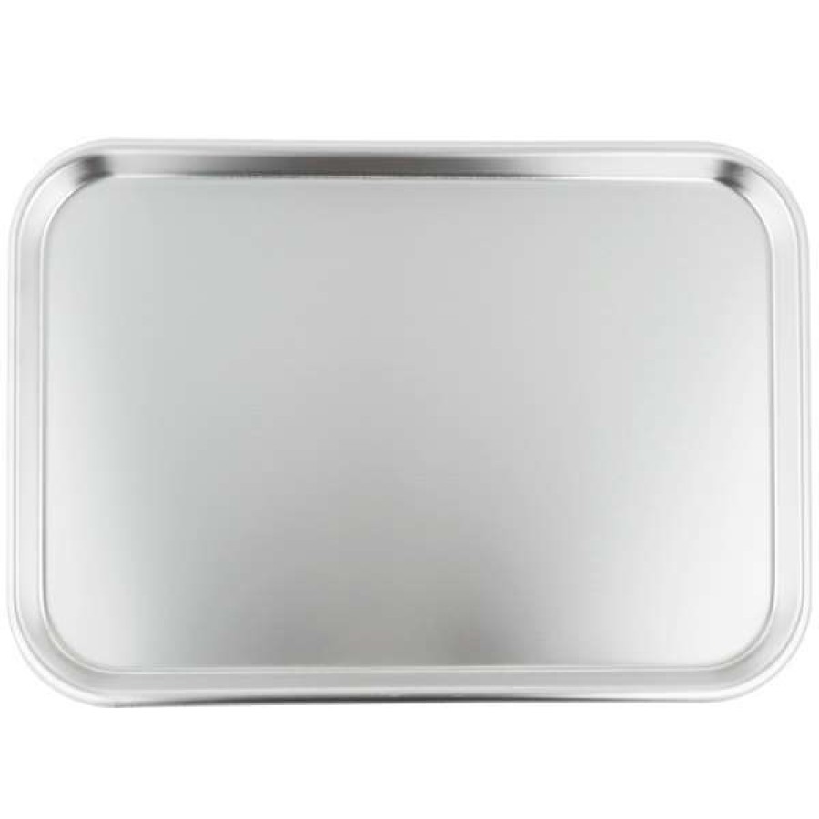 Metal Serving And Display Platters / Trays * Vollrath 80170 Oblong Stainless Steel Serving / Display Tray 17 1/8 X 11 5/8