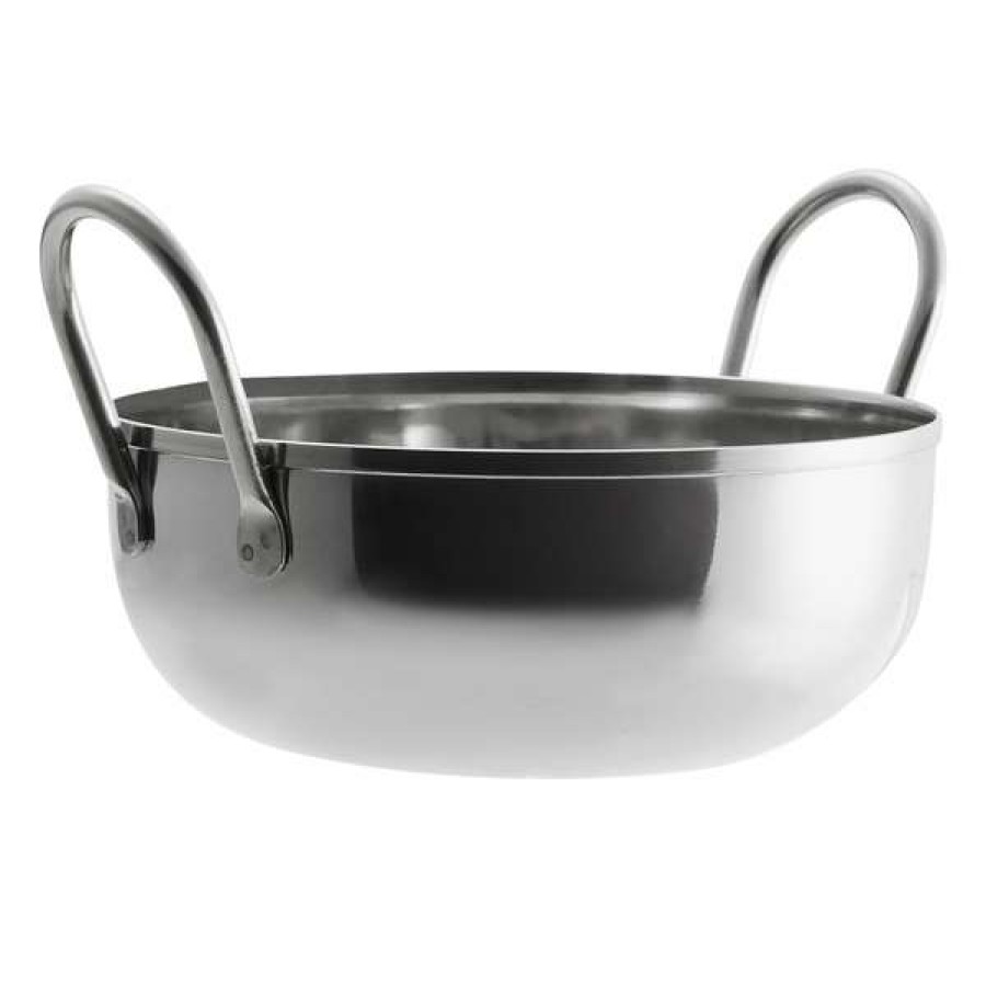 Metal Bowls * Vollrath 59745 20 Oz. Deep Stainless Steel Balti Dish 5 1/4 X 2