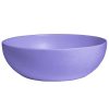 Metal Bowls * Get Enterprises G.E.T. Enterprises Brd18-Mod-Lv Bugambilia 15.9 Qt. Smooth Mod Finish Lavender Resin-Coated Aluminum Extra Large Deep Round Bowl