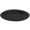 Metal Serving And Display Platters / Trays * Bon Chef 5110 11 X 17 Black Speckled Sandstone Finish Cast Aluminum Oval Casserole Dish