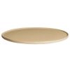 Metal Serving And Display Platters / Trays * Get Enterprises G.E.T. Enterprises Dr202Lt Bugambilia 14 5/16 Classic Textured Finish Latte Resin-Coated Aluminum Small Round Disc With Rim