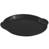 Metal Serving And Display Platters / Trays * Bon Chef 2072 12 X 17 Black Speckled Sandstone Finish Cast Aluminum Shell And Fish Platter