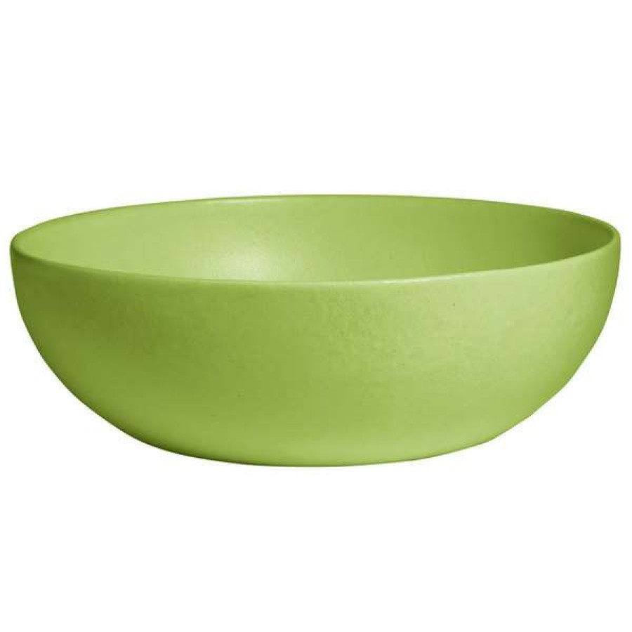 Metal Bowls * Get Enterprises G.E.T. Enterprises Brd18Lm Bugambilia 15.9 Qt. Classic Textured Finish Lime Resin-Coated Aluminum Extra Large Deep Round Bowl